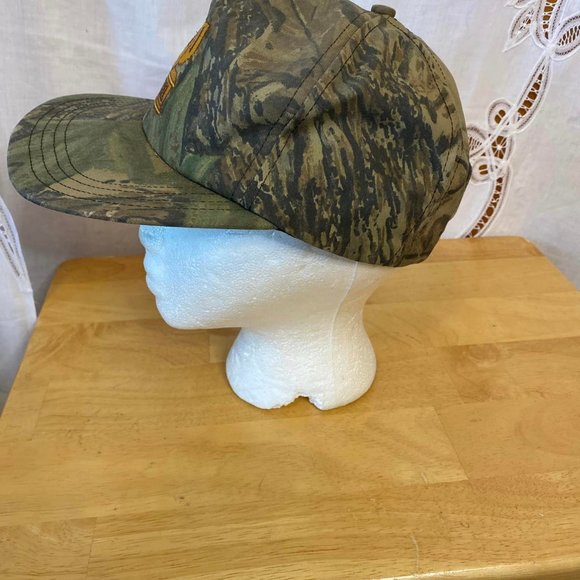 Realtree Green and Brown Camo NI Steel Adjustable Baseball cap - Picture 4 of 8